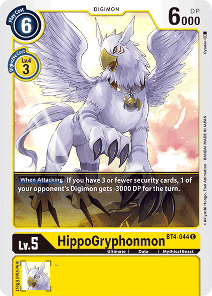 BT04-044 C HippoGryphonmon
