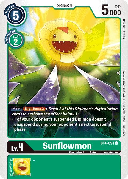 BT04-054 U Sunflowmon
