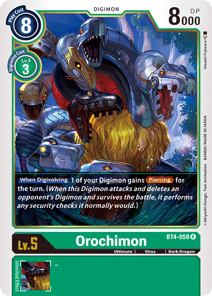 BT4-058 R Orochimon