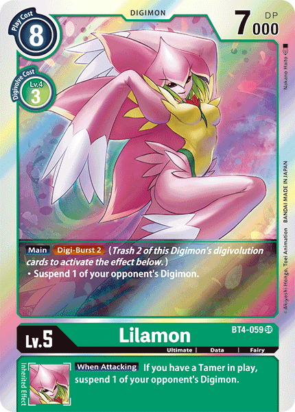 BT04-059 SR Lilamon