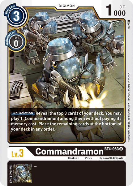 BT04-063 R Commandramon