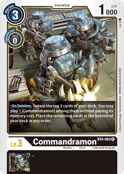 BT04-063 R Commandramon