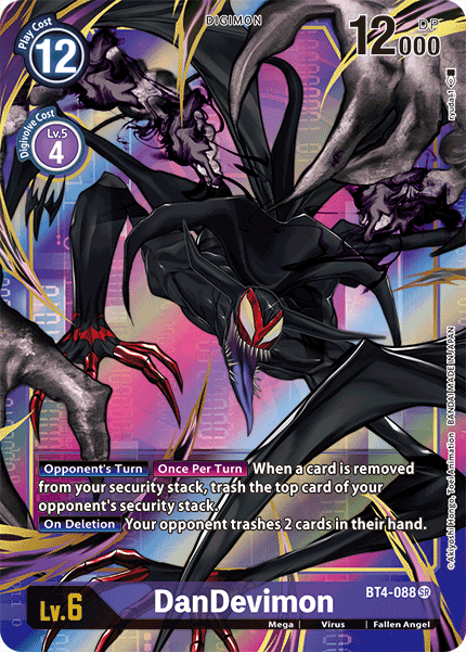 BT04-088 SR DanDevimon (Alternate Art)
