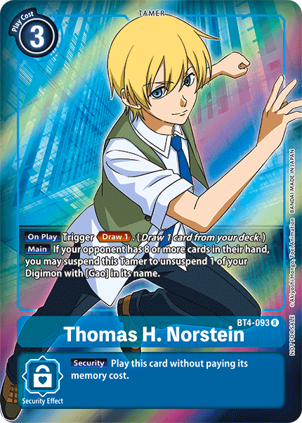 BT04-093 R Thomas H. Norstein (Box Topper)