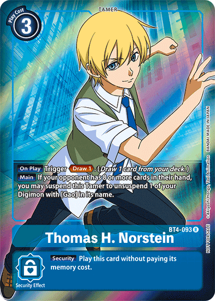 BT04-093 R Thomas H. Norstein (Box Topper)