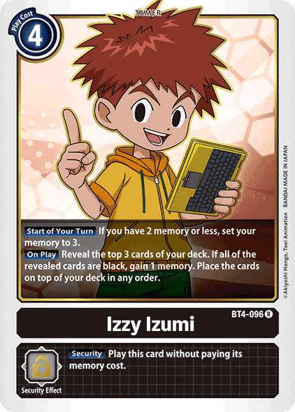BT04-096 R Izzy Izumi