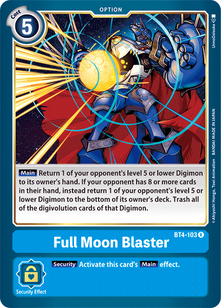 BT4-103 R Full Moon Blaster