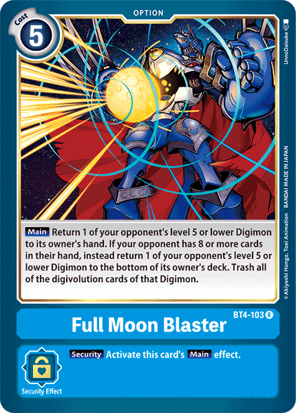 BT04-103 R Full Moon Blaster