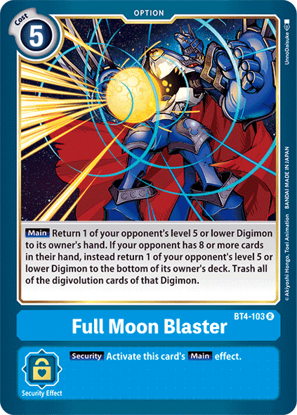 BT04-103 R Full Moon Blaster