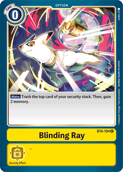 BT04-104 R Blinding Ray