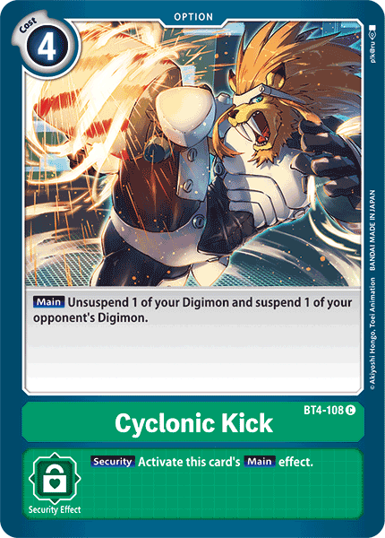 BT04-108 C Cyclonic Kick