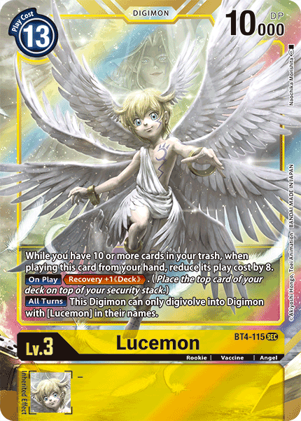 BT04-115 SEC Lucemon (Alternate Art)