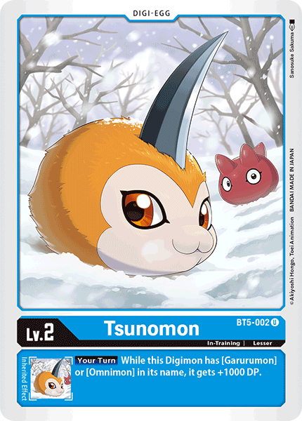 BT05-002 U, Tsunomon