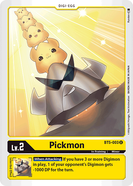 BT05-003 U, Pickmon