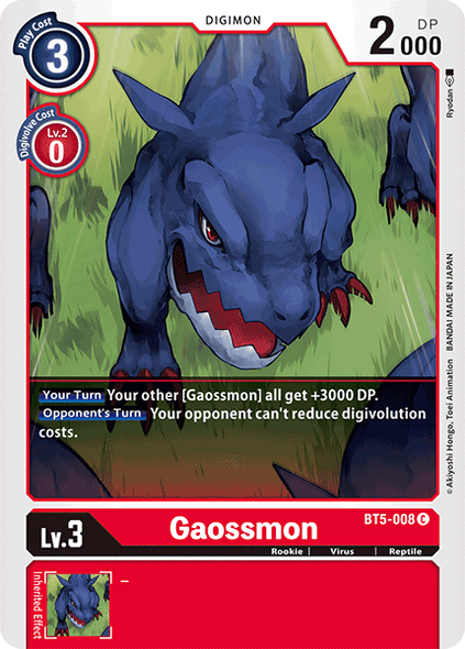 BT05-008 C, Gaossmon