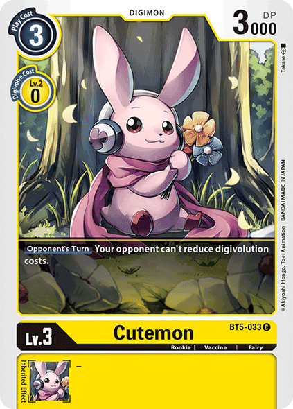BT05-033 C, Cutemon