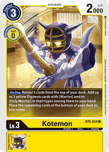 BT05-034 C, Kotemon
