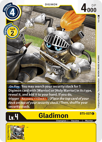 BT05-037 C, Gladimon
