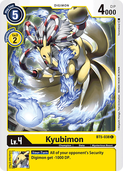 BT05-038 C, Kyubimon