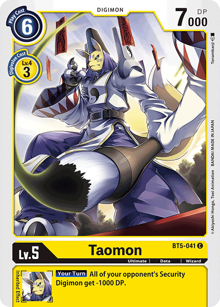 BT5-041 C, Taomon