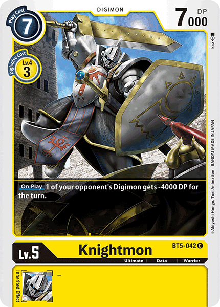 BT05-042 C, Knightmon