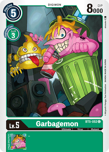 BT05-052 C, Garbagemon