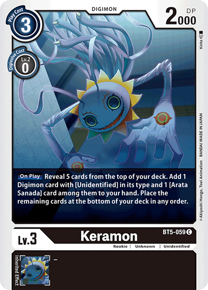 BT05-059 C, Keramon