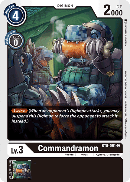 BT05-061 C, Commandramon