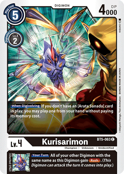BT05-063 C, Kurisarimon