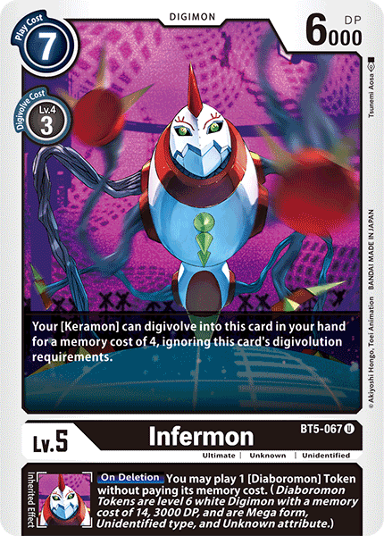 BT05-067 U, Infermon