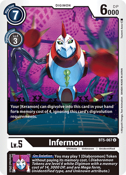 BT05-067 U, Infermon