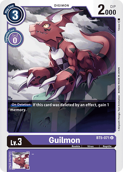 BT05-071 U, Guilmon