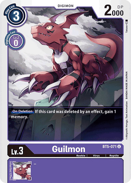 BT05-071 U, Guilmon