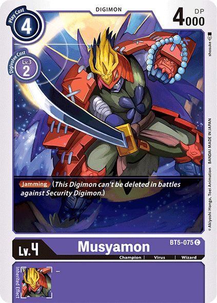 BT05-075 C, Musyamon