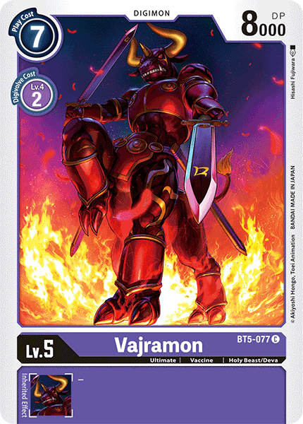 BT05-077 C, Vajramon