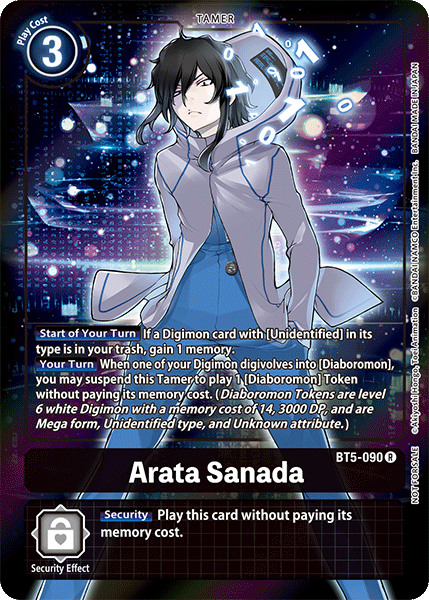 BT5-090 R, Arata Sanada (Box Topper)