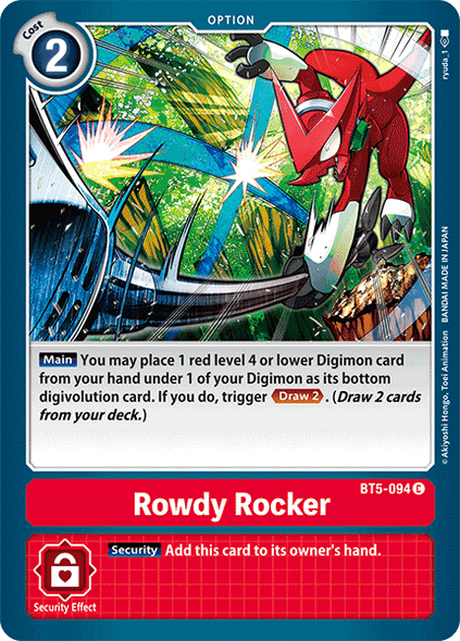BT05-094 C, Rowdy Rocker