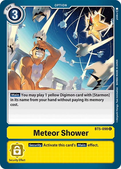 BT05-098 C, Meteor Shower