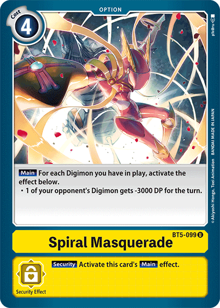 BT5-099 U, Spiral Masquerade