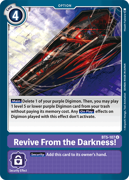 BT5-107 U, Revive From the Darkness!