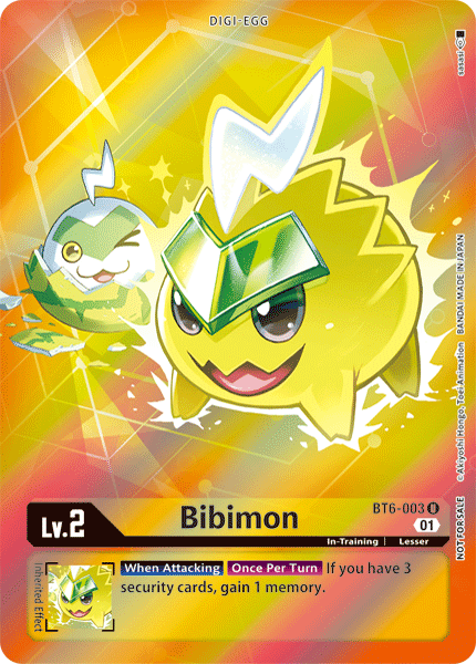 BT06-003 U, Bibimon (Box Topper)