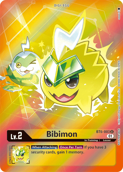 BT06-003 U, Bibimon (Box Topper)