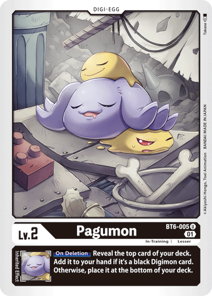 BT06-005 U, Pagumon