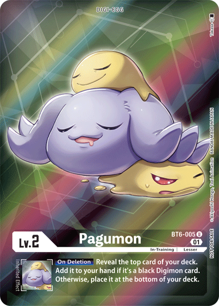 BT06-005 U, Pagumon (Box Topper)
