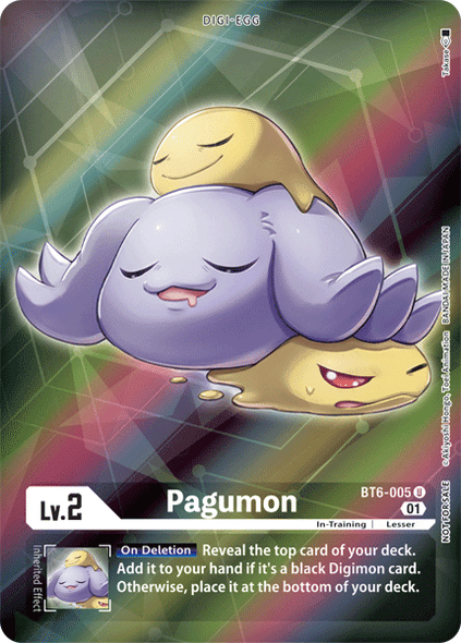 BT06-005 U, Pagumon (Box Topper)