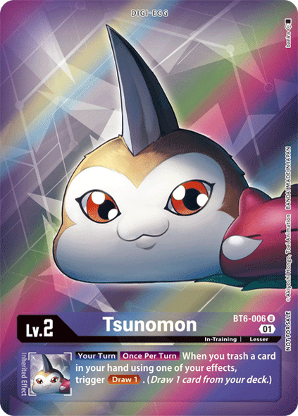 BT06-006 U, Tsunomon (Box Topper)