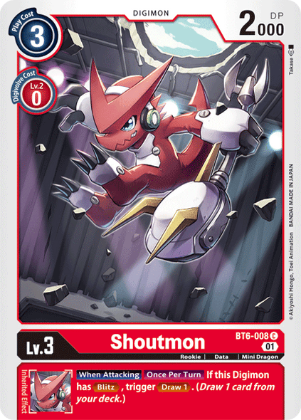 BT06-008 C, Shoutmon