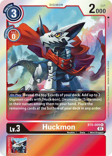 BT06-009 R, Huckmon
