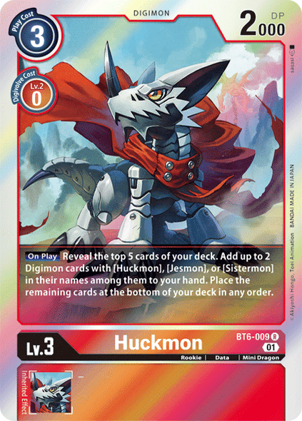 BT06-009 R, Huckmon