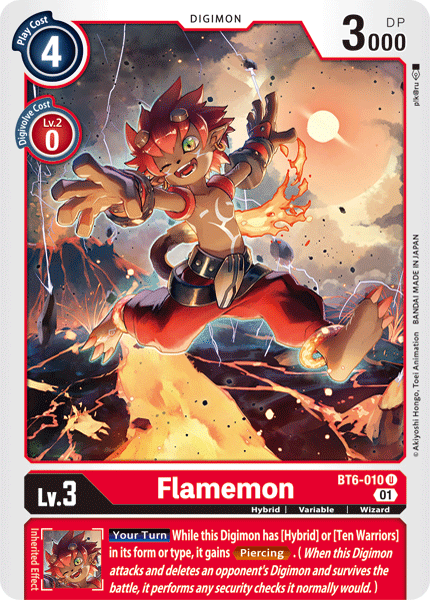 BT06-010 U, Flamemon